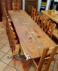Kamu D Rumah Saja Pesan D Sini Kami Y Antar Safitrijati Furniture Solusi Interio In 2020 Wooden Dining Table Designs Dining Table Design Modern Dinner Tables Furniture
