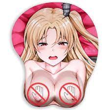 Amazon.com: Anime 3D Mousepad, Uncensored Oppai Mouse Wrist Rest Support  Filling with Soft Silicone 3.5 cm for Adults : Office Products
