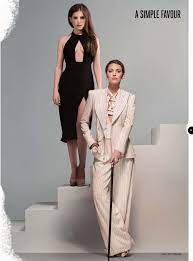 2018 directed by paul feig. Anna Kendrick And Blake Lively In A Simple Favor Blake Lively Style Fashion Fashion Clothes Women