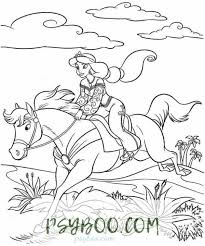 Are you searching horse coloring pages for your kids? Princess Jasmine S Arabian Horse Coloring Page Free Coloring Books