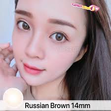 Russian Brown Color Contact Lens