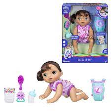 Baby Alive Baby Go Bye Bye Doll Brunette Not Mint