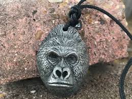 New Harambe Gorilla Pendant cold Cast Pewter - Etsy Norway