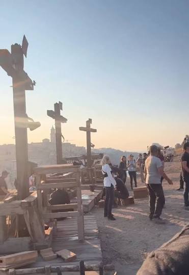 The Chosen season 6 filming in Matera, Italy