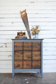 So when i was in the planning stages of my family room renovation, i decided to figure out how to build one and make it look like an antique. Diy Home Faux Card Catalog Makeover Brepurposed Listfender Leading Inspiration Magazine Shopping Trends Lifestyle More