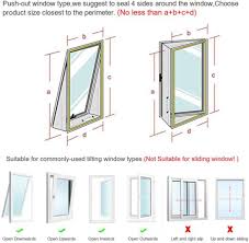 Types of casement windows air conditioners. China Window Seal For Mobile Air Conditioners Air Conditioners Tumble Dryers Exhaust Dryers Etc Fixed On Windows Skylights Casement Windows China Window Seal Window Sealing