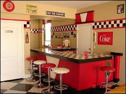 24 Cool Collection 50 S Diner Kitchen Pelaburemasperak Com Diner Decor Retro Kitchen Kitchen Decor Themes