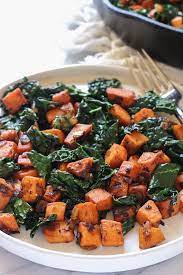 Sweet Potato And Kale Hash Recipe Whole Food Recipes Healthy Recipes Kale Recipes