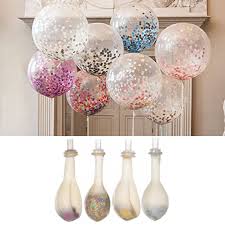 20 Stk Luftballons 40cm Ballons Mit Hellen Konfetti Fur Geburtstagsfeier X2f Hochzeit X2f Party Deko Lianl Geburtstag Luftballons Luftballons Ballon Helium