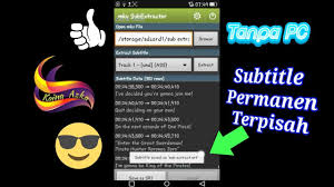 For starters, you can browse and open different files directly from the platform. Extract Subtitle Permanen Via Android Pengganti Mkvmerge Youtube