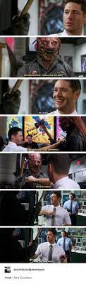 Dean Fanboying Over Hatchet Man Supernatural 14x04 Mint Condition Supernatural Fandom Supernatural Season 14 Supernatural Funny