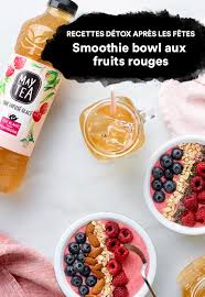 Smoothie Bowl Aux Fruits Rouges X Maytea Framboise Recette De Petit Dejeuner Recette Recette Yaourt Avec Yaourtiere