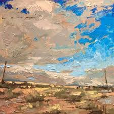 Poles Apart Christopher Long Sky Art Original Fine Art Art