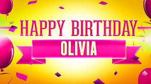 Printable connect the dots worksheets, color by number coloring pages, counting activity worksheets, channel maze games, picture puzzle worksheets, preschool and word search printable worksheets and learn how to draw. Happy Birthday Olivia Youtube