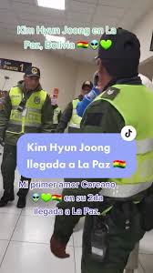 Kim Hyun Joong y su llegada a La Paz, Bolivia