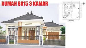 Atau jika rumah kalian bangun adalah rumah 2 lantai, maka bisa memanfaatkan lantai 1 dibawah bangunan lantai 2 untuk garasi mobil. Rumah Minimalis Modern 3 Kamar Tidur 8x15 1 Lantai Ada Garasi Mobil Dan Musholla Haq Desain Youtube