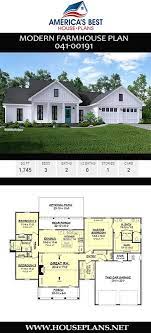 House Plan 041 00191 Modern Farmhouse Plan 1 745 Square Feet 3 Bedrooms 2 Bathrooms In 2021 Modern Farmhouse Plans Farmhouse Plans House Plans Farmhouse