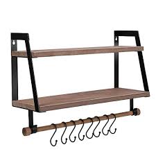 Badezimmer regale, badezimmer lagerung, badezimmer veranstalter, badezimmer regal dunedesign wandregal 54x60x15cm bambus bad regal 3 facher holz ablage badezimmer hangeregal aufbewahrung kuche amazon de kuche. Wandregal In Dunkelbraun Oder Braun