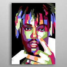 Juice Wrld By Wpap 46 Metal Posters Displate Cute Paintings Pop Art Painting Poster Prints