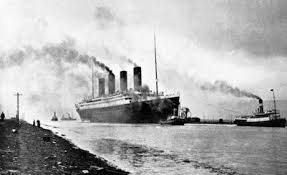sinking of the titanic was reported