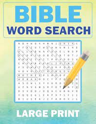 Discover the king james version of the holy bible search word puzzle book of st. Bible Word Search Large Print Kjv Bible Large Print Word Search Puzzle Book For Seniors 80 Puzzles Large Print Paperback Politics And Prose Bookstore