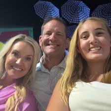 The Real Boss, my wife, lori Swaney (peach) inspecting the foundation for  Marshall Steakhouse Oxford! She's a real power house and gets more things  done in a day than 10 people! Look