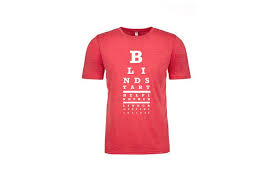 Red Eye Chart T Shirt