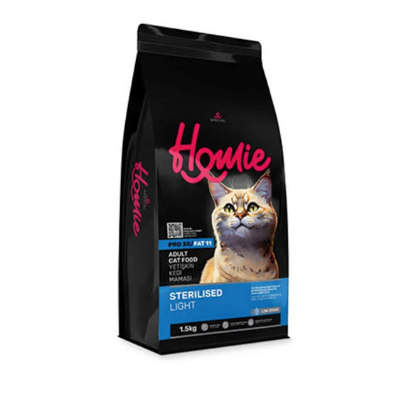 Homie Low grain sterlised light adult 1.5kg