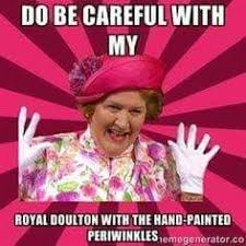 Hyacinth Bouquet Meme Keeping Up Appearances British Tv Comedies British Sitcoms