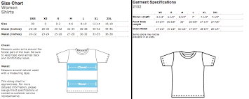 merchandise sizing and information fangamer