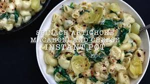 Instant Pot Spinach Artichoke Mac And Cheese Ministry Of Curry