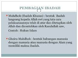 Setiap apa yang dilakukan adalah ibadah sekiranya cukup kita seharusnya menyedari betapa pentingnya untuk kita mengetahui serta membezakan konsep ibadah yang ditentukan olah islam dan bukan islam. Konsep Ibadah Dalam Islam