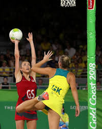 In The 2018 Commonwealth Games Netball Final Between Australia And England Helen Housby Scores The Winner For Engl Netball England Netball Commonwealth Games