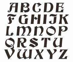 Printable stencils alphabet creative images. 6 Best Free Printable Letter Stencils Designs Printablee Com