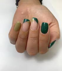 If you're having a hard time finding the coolest nail ideas to rock for this st. Green Nails Green Nail Designs Green Nails Dark Green Nails