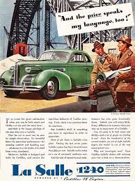 1939 Lasalle Series 50 Opera Coupe 720 962 Automobile Advertising Car Advertising Lasalle
