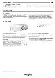 Ako otestovať revel chladnička termostat. Whirlpool Art 6503 A Art 6502 A Art 5500 A Art 6510 A Sf Art 6500 A Art 6501 A Art 6512 A User Manual Manualzz