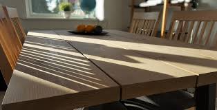 Amazing gallery of interior design and decorating ideas of plank dining table in decks/patios, dining rooms, kitchens by elite interior designers. Guide Make A Nordic Wood Dining Table Nordic Food Living