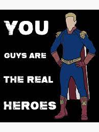 Homelander You Guys Are The Real Heroes The Boys White Greeting Card By Sci Fi Nerd Redbubble