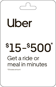 Uber Gift Card