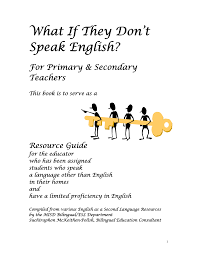 Top 25 | english speaking activity. Https Www Misd Net Bilingual Resourcepdf Whatifthey Pdf