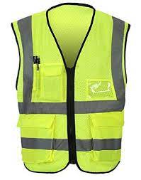 Visibility Reflective Vest Working Clothes Motorcycle Cycling Sports Outdoor Reflective Safety Clothing Safety Clothing Reflective Clothing Reflective Vest