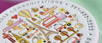 Then look no further than these quirky round business cards. Circular Letterpress Business Cards Jukebox Print