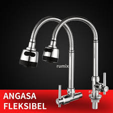 Ss 304 drat penyambung : Jual Kran Air Angsa Fleksibel Tembok Sink Minimalis Premium Stainless Kuningan Cuci Piring Wastafel Tembok Di Lapak Rumix Bukalapak