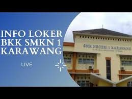 Alamat bkk smk texmaco karawang jl. Live Lowongan Baru Dari Bkk Smkn 1 Karawang Youtube