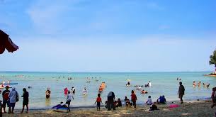Teluk kemang and the blue lagoon beaches are popular tourist spots here. Blue Lagoon Beach The Beach Escapade Our Memory
