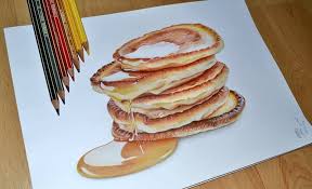Today we will show you how to draw an apple and colorize it with realistic shadows and highlights. Pin By De Wafelbakkers On Color Pencil Pancake Drawing Food Painting Pancake Art