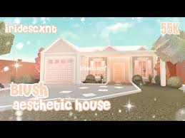 Aesthetic family house | bloxburg build. Download Youtube Roblox Bloxburg Speed Build One Storey Blush Aesthetic House Iridescxnt Or X X Mp3 Free And Mp4