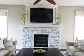 Let our nfi certified experts help you pick the perfect product! A White Washed Stone Fireplace Tutorial Life On Virginia Street