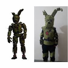 Funf Nachte Bei Freddy Fnaf Springtrap Kostum Das Ich Dieses Jahr Fur Meine 8 Colorful Nbsp Photooftheday Cute Nb Springtrap Costume Superhero Five Night